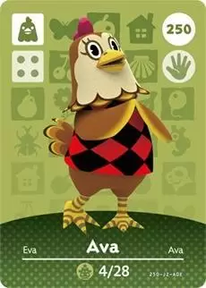 Animal Crossing Cards: Series 3 - Ava