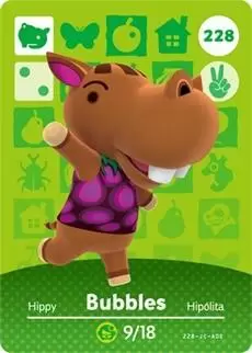 Animal Crossing Cards: Series 3 - Bubbles