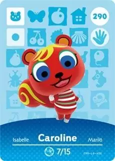 Animal Crossing Cards: Series 3 - Caroline
