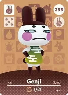 Animal Crossing Cards: Series 3 - Genji