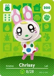 Cartes Animal Crossing : Série 3 - Kristine