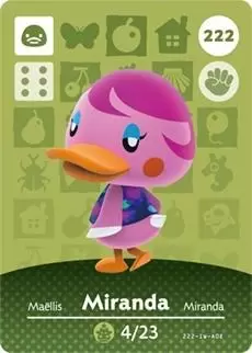 Animal Crossing Cards: Series 3 - Miranda