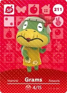 Animal Crossing Cards: Series 3 - Grams
