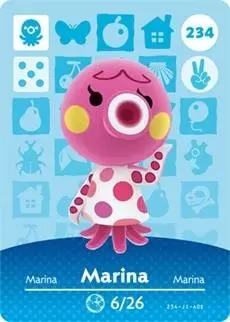 Cartes Animal Crossing : Série 3 - Marina