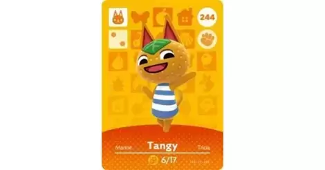 Tangy - Animal Crossing Cards: Series 3 244