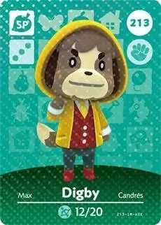 Animal Crossing Cards: Series 3 - Digby