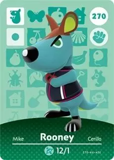 Animal Crossing Cards: Series 3 - Rooney