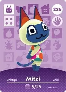 Animal Crossing Cards: Series 3 - Mitzi