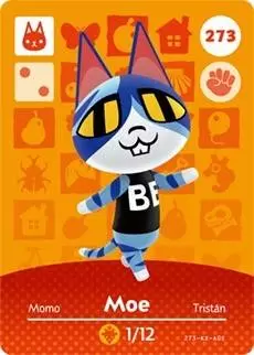 Animal Crossing Cards: Series 3 - Moe