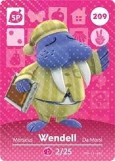 Animal Crossing Cards: Series 3 - Wendell