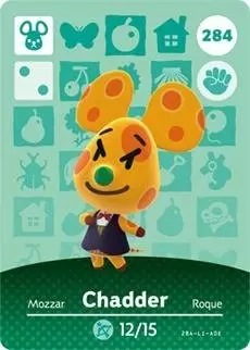 Animal Crossing Cards: Series 3 - Chadder