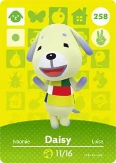 Animal Crossing Cards: Series 3 - Daisy