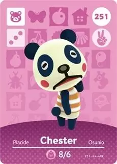 Cartes Animal Crossing : Série 3 - Placide