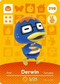 Animal Crossing Cards: Series 3 - Derwin