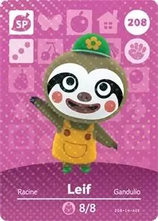 Animal Crossing Cards: Series 3 - Leif