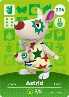 Cartes Animal Crossing : Série 3 - Rhona