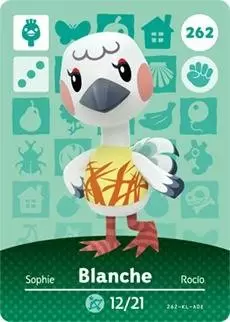Animal Crossing Cards: Series 3 - Blanche
