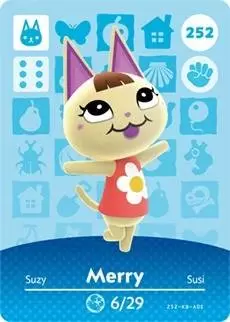 Cartes Animal Crossing : Série 3 - Suzy