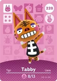Animal Crossing Cards: Series 3 - Tabby