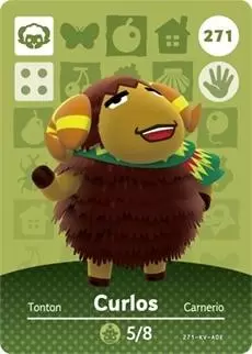 Animal Crossing Cards: Series 3 - Curlos