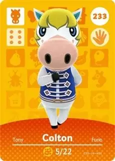 Animal Crossing Cards: Series 3 - Colton