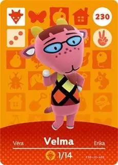 Animal Crossing Cards: Series 3 - Velma