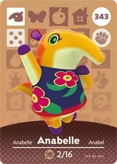 Animal Crossing Cards: Series 4 - Anabelle