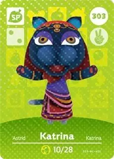 Animal Crossing Cards: Series 4 - Katrina