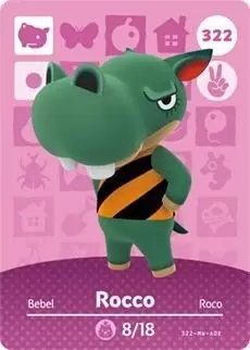 Animal Crossing Cards: Series 4 - Rocco