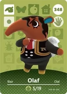 Cartes Animal Crossing : Série 4 - Blair