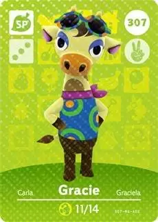 Animal Crossing Cards: Series 4 - Gracie