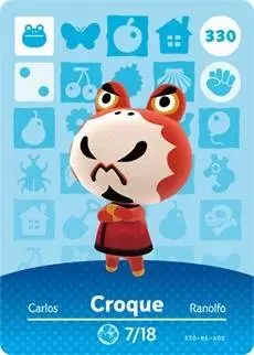 Animal Crossing Cards: Series 4 - Croque