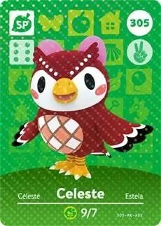 Animal Crossing Cards: Series 4 - Celeste