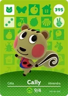 Cartes Animal Crossing : Série 4 - Célia