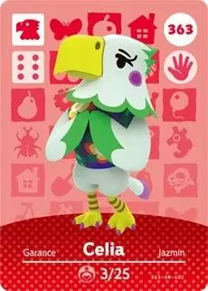Animal Crossing Cards: Series 4 - Celia