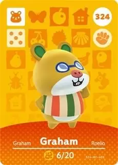Animal Crossing Cards: Series 4 - Graham
