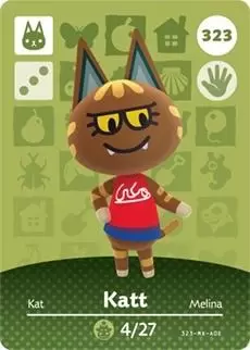 Animal Crossing Cards: Series 4 - Katt