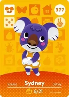 Cartes Animal Crossing : Série 4 - Koaline