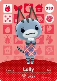 Animal Crossing Cards: Series 4 - Lolly
