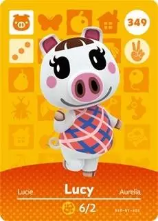 Cartes Animal Crossing : Série 4 - Lucie