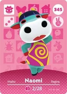 Animal Crossing Cards: Series 4 - Naomi