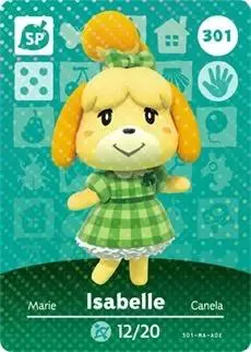 Animal Crossing Cards: Series 4 - Isabelle