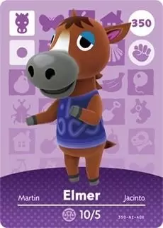 Animal Crossing Cards: Series 4 - Elmer