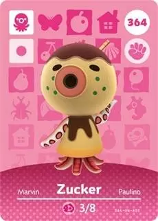 Animal Crossing Cards: Series 4 - Zucker