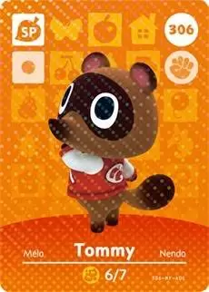 Animal Crossing Cards: Series 4 - Tommy