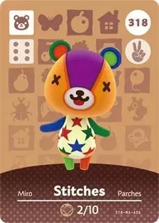Animal Crossing Cards: Series 4 - Stitches