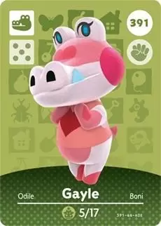 Animal Crossing Cards: Series 4 - Gayle