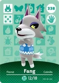 Animal Crossing Cards: Series 4 - Fang