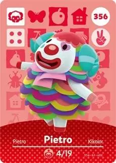 Animal Crossing Cards: Series 4 - Pietro
