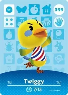 Animal Crossing Cards: Series 4 - Twiggy
